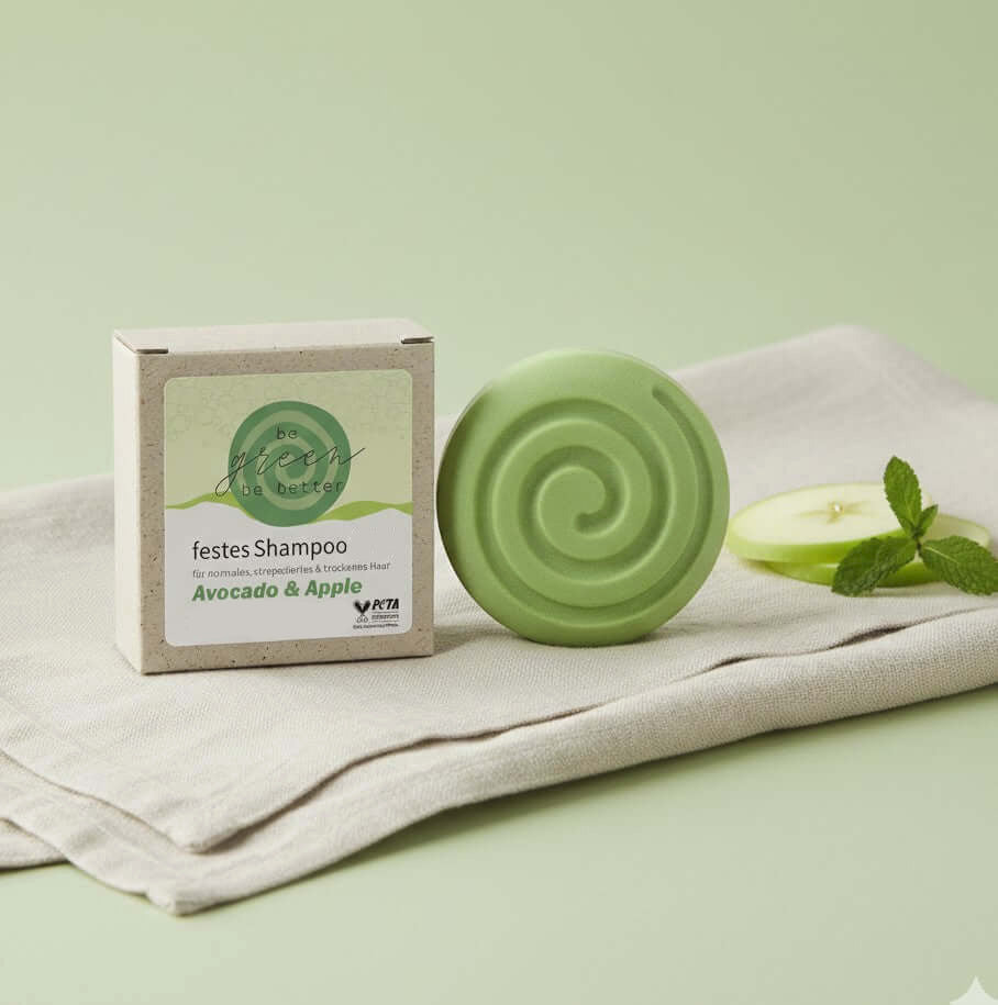 Handgemachtes festes Shampoo für trockenes Haar