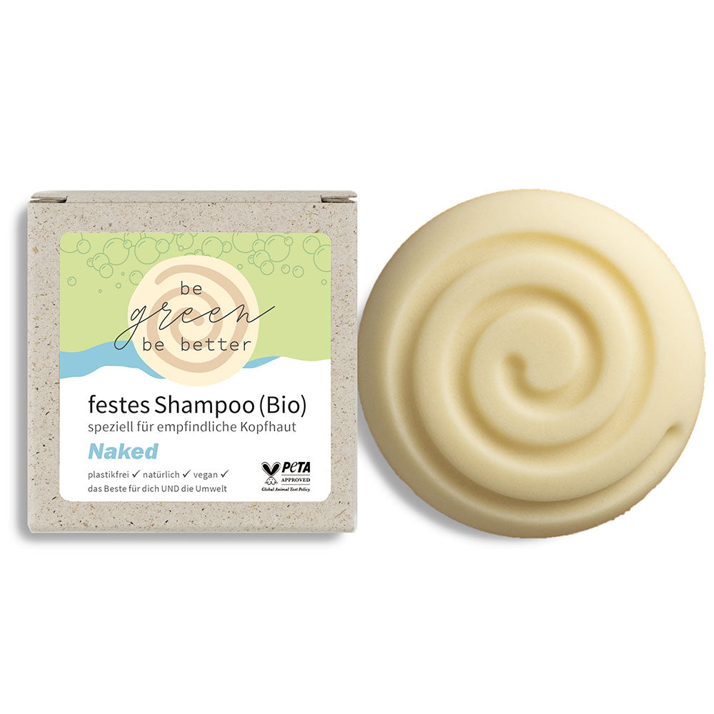 Naturkosmetik festes Shampoo in Bio Qualität