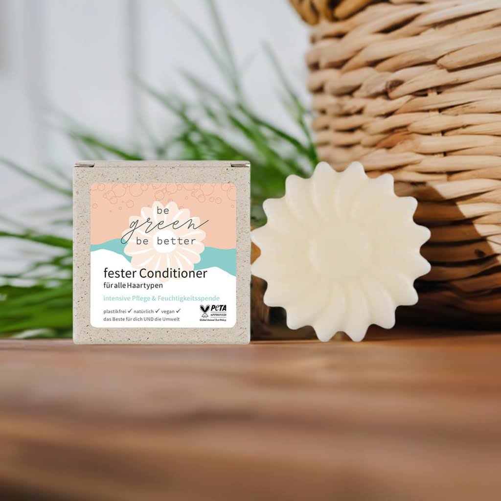 Conditioner auf Holztisch