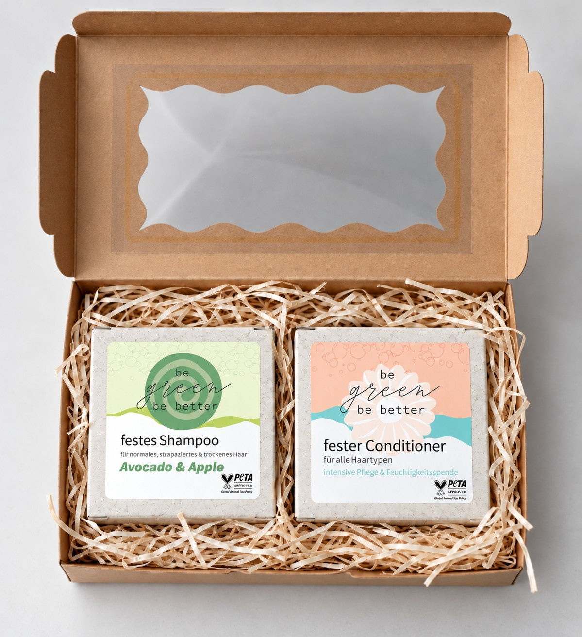 Geschenkset Shampoo und Conditioner für trockenes Haar