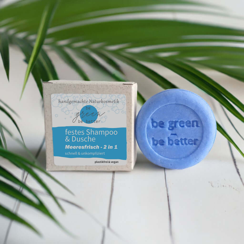 Body Bar Meeresfrisch - 2 in 1 mit Graspapierverpackung