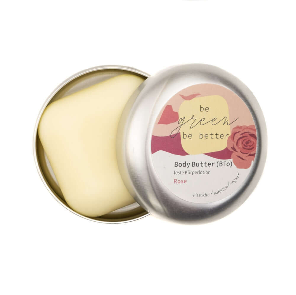 Naturkosmetik BodyButter Vanille (Bio) in Blechdose